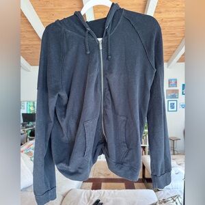Splendid Charcoal Hoodie Sweatshirt